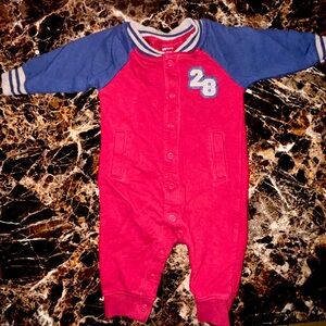 Carter's Red and Blue Kids One Piece
